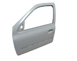 RENAULT CLIO- 2- SD/HB- 02/08; ÖN KAPI KOMPLE SOL BAND DELİKLİ/GRİ BOYALI (İCELİ/ÇEKOMASTİKLİ)(TW)