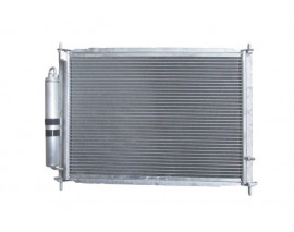 RENAULT CLIO- 3- HB- 06/09; KLİMA RADYATÖRÜ BİRLEŞİK(KLİMA+SU)(BRAZING)(510x410x38)ALÜM(TÜPLÜ(ORİS