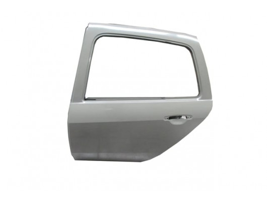 RENAULT SYMBOL- THALIA- SD- 09/12; ARKA KAPI KOMPLE SOL GRİ BOYALI (İCELİ/ÇEKOMASTİKLİ) (TW)