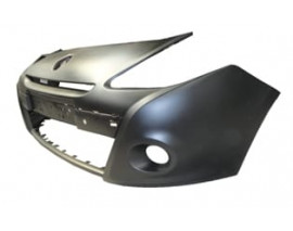 RENAULT CLIO- 3- HB- 09/12; ÖN TAMPON SİYAH (SİS/PANJUR DELİKLİ (İÇ BAĞLANTI BRAKETSİZ) TYG)