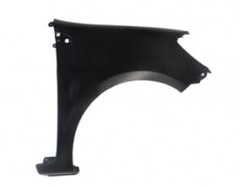 RENAULT CLIO- 3- HB- 09/12; ÖN ÇAMURLUK DELİKSİZ SAĞ SİYAH PLASTİK (SIMYI)