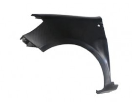 RENAULT CLIO- 3- HB- 09/12; ÖN ÇAMURLUK DELİKSİZ SOL SİYAH PLASTİK (SIMYI)