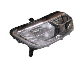 RENAULT SYMBOL- 17/21; FAR LAMBASI SAĞ MANUEL SİYAH LEDLİ (E MARKLI)