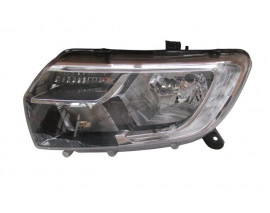 RENAULT SYMBOL- 17/21; FAR LAMBASI SOL MANUEL SİYAH LEDLİ (E MARKLI)