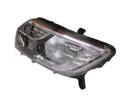 RENAULT SYMBOL- 17/21; FAR LAMBASI SOL MANUEL SİYAH LEDLİ (E MARKLI)