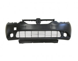 RENAULT SYMBOL- 13/16; ÖN TAMPON SİYAH (PANJURLU/ SİS DELİKLİ)(LM)