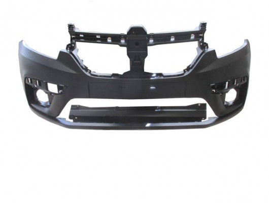 RENAULT SYMBOL- 17/21; ÖN TAMPON SİYAH (SİS/PANJUR DELİKLİ)