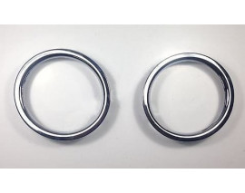 RENAULT SYMBOL- 13/16; SİS LAMBA ÇERÇEVESİ NİKELAJLI SAĞ/SOL (SET 2 PARÇA)