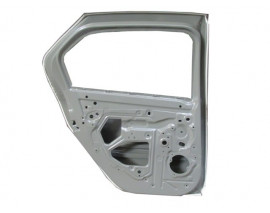 RENAULT SYMBOL- 13/21; ARKA KAPI KOMPLE SOL GRİ (BAND DELİKSİZ) (İCELİ/ÇEKOMASTİKLİ) (TW)