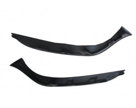 RENAULT CLIO- 4- HB- 13/16; FAR ALT ÇITASI SAĞ/SOL SET (2 PARÇA) SİYAH (PLEKSAN)