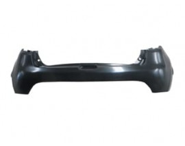 RENAULT CLIO- 4- HB- 13/16; ARKA TAMPON SİYAH (SENSÖR DELİKSİZ) (TYG)