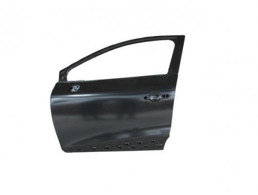 RENAULT CLIO- 4- HB- 16/20; ÖN KAPI KOMPLE SOL SİYAH BOYALI (İCELİ/ÇEKOMASTİKLİ) (TW)