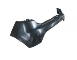 RENAULT CLIO- 4- HB- 16/20; ARKA TAMPON SİYAH (SENSÖR DELİKLİ) (TYG)