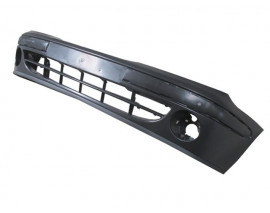 RENAULT MEGANE- 1- 99/02; ÖN TAMPON SİYAH (SİS DELİKLİ/SİS KAPAKLI/ŞOK EMİCİLİ/BANTLI) (EUROBUMP)