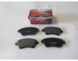 RENAULT MEGANE- 2- 03/09; ÖN FREN BALATASI (KABLOSUZ)(DİSK) (136,6X59,2X17,5) (FMK)