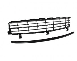 RENAULT SCENIC- 2- 07/09; ÖN TAMPON PANJURU ORTA SİYAH (DIŞ ÇITASI SİYAH) 2PARÇA (TW)