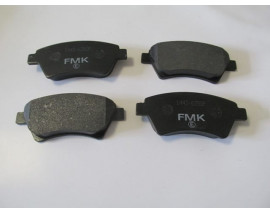 RENAULT SCENIC- 2- 03/07; ÖN FREN BALATASI (KABLOSUZ)(DİSK)(136,6X59,2X17,5)(FMK)