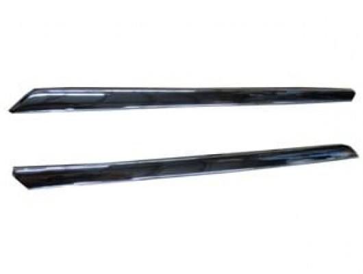 RENAULT MEGANE- 3- HB- 14/15; ÖN PANJUR ÜST NİKELAJ ÇITASI 2 PARÇA (SET)(TYG)