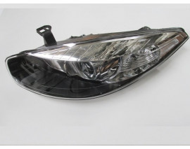 RENAULT FLUENCE- 13/16; FAR LAMBASI SOL ELEKTRİKLİ/MOTORLU (MERCEKLİ)(İÇ AYNASI SİYAH(AYFAR)E MARKLI