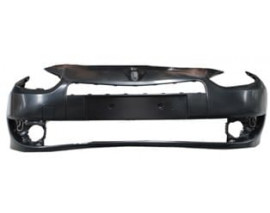 RENAULT FLUENCE- 09/12; ÖN TAMPON SİYAH (SİS/PANJUR DELİKLİ)