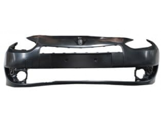 RENAULT FLUENCE- 09/12; ÖN TAMPON SİYAH (SİS/PANJUR DELİKLİ)