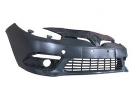 RENAULT FLUENCE- 13/16; ÖN TAMPON SİYAH (KENDİNDEN PANJURLU/ÇITASIZ TAMPON PANJURLU FPI)