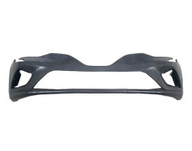 RENAULT CLIO- 5- HB- 20/23; ÖN TAMPON SİYAH (SENSÖR DELİKSİZ/BRAKETLİ/ÇEKİ DEMİRİ KAPAKLI) (TYG)