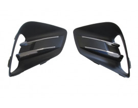 RENAULT CLIO- 5- HB- 20/23; SİS LAMBA KAPAĞI SAĞ/SOL SET (2 PARÇA) (SİS DELİKSİZ SENSÖRSÜZ)NİKELAJLI