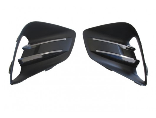 RENAULT CLIO- 5- HB- 20/23; SİS LAMBA KAPAĞI SAĞ/SOL SET (2 PARÇA) (SİS DELİKSİZ SENSÖRSÜZ)NİKELAJLI