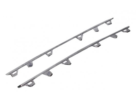 RENAULT CLIO- 5- HB- 20/23; ÖN PANJUR ÜST NİKELAJI (2PARÇA SET)