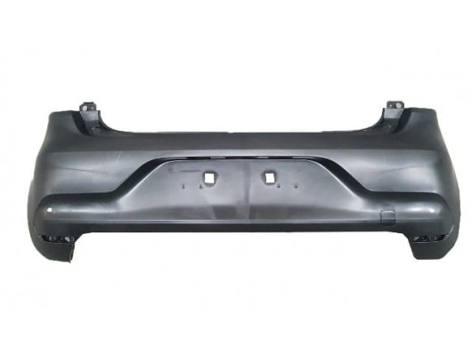 RENAULT CLIO- 5- HB- 20/23; ARKA TAMPON SİYAH (SENSÖR DELİKLİ/ÇEKİ DEMİRİ KAPAKLI)