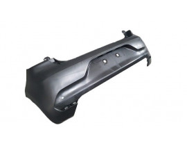 RENAULT CLIO- 5- HB- 20/23; ARKA TAMPON SİYAH (SENSÖR DELİKLİ/ÇEKİ DEMİRİ KAPAKLI)