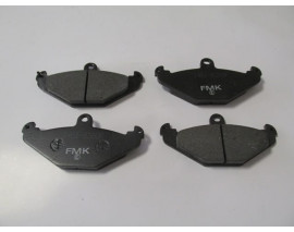 RENAULT LAGUNA- 99/01; ARKA FREN BALATASI (KABLOSUZ)(DİSK) (125,8X58,5X14,8) (FMK)