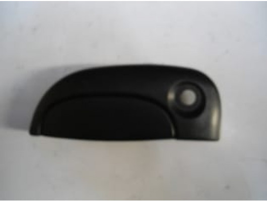 RENAULT KANGOO- 98/03; ÖN KAPI DIŞ AÇMA KOLU SOL SİYAH ANAHTAR DELİKLİ (HUSHAN)