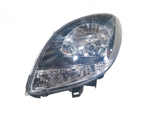 RENAULT KANGOO- 2- CLASSİC- 03/12; FAR LAMBASI SOL EL./MOTORSUZ SİYAH (BEYAZ SİNYALLİ)AYFAR(E MARKLI