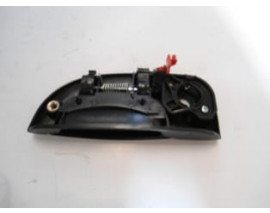 RENAULT KANGOO- 2- CLASSIC- 03/12; ÖN KAPI DIŞ AÇMA KOLU SOL SİYAH ANAHTAR DELİKLİ (HUSHAN)