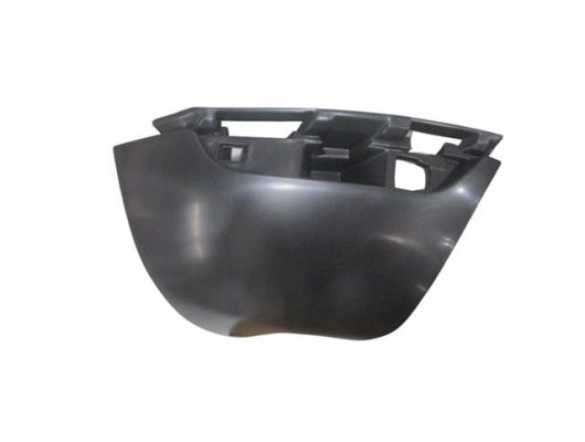 RENAULT CLIO- 4- SPORT TOURER- 16/19; ARKA TAMPON UCU SOL SİYAH (REFLEKTÖR DELİKLİ)