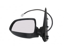 DACIA LOGAN- MCV- 14/20; KAPI AYNASI SOL ELEKTRİKLİ (5PİNLİ) (SİYAH)