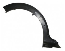 DACIA SANDERO- 09/12; ARKA ÇAMURLUK AĞZI PLASTİĞİ SOL (DODİK PLASTİĞİ) UZUN SİYAH (TYG)