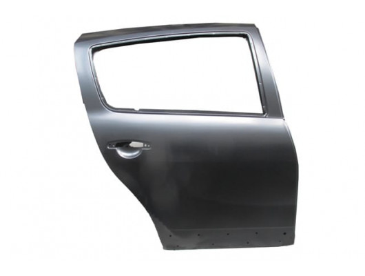 DACIA SANDERO- 09/12; ARKA KAPI KOMPLE SAĞ (İCELİ/ÇEKOMASTİKLİ) (TW)