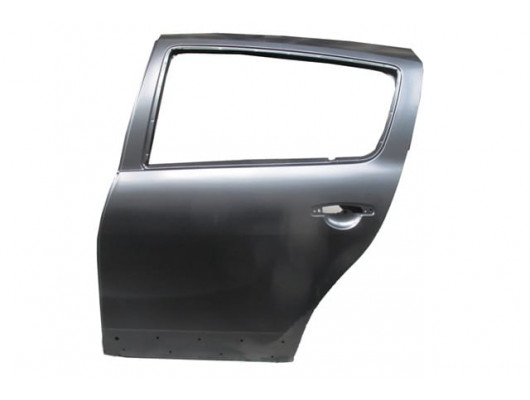 DACIA SANDERO- 09/12; ARKA KAPI KOMPLE SOL (İCELİ/ÇEKOMASTİKLİ) (TW)