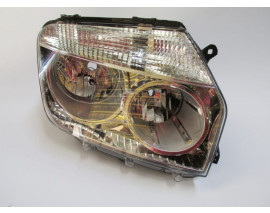 DACIA DUSTER- 10/13; FAR LAMBASI SAĞ MANUEL (İÇ AYNASI NİKELAJLI)(H1/H7) 5 FİŞLİ (AYFAR) (E MARKLI)