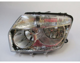 DACIA DUSTER- 10/13; FAR LAMBASI SOL MANUEL (İÇ AYNASI NİKELAJLI)(H1/H7) 5 FİŞLİ (AYFAR) (E MARKLI)