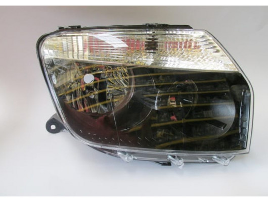 DACIA DUSTER- 10/13; FAR LAMBASI SAĞ MANUEL (İÇ AYNASI SİYAH) (H1/H7) 5 FİŞLİ (AYFAR) (E MARKLI)