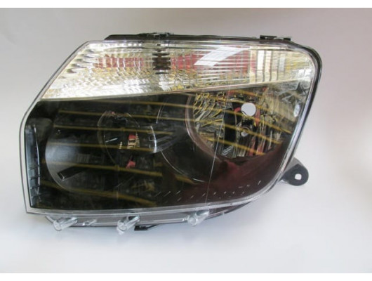 DACIA DUSTER- 10/13; FAR LAMBASI SOL MANUEL (İÇ AYNASI SİYAH) (H1/H7) 5 FİŞLİ (AYFAR) (E MARKLI)