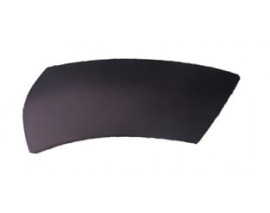 DACIA DUSTER- 10/17; ÖN TAMPON DODİK PLASTİĞİ SAĞ KISA SİYAH (YAPIŞKANLI) (TW)