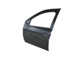 DACIA DUSTER- 10/17; ÖN KAPI KOMPLE SOL SİYAH BOYALI (İCELİ/ÇEKOMASTİKLİ) (TW)