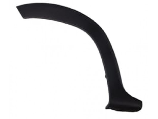 DACIA DUSTER- 10/17; ARKA ÇAMURLUK AĞZI PLASTİĞİ SAĞ (DODİK PLASTİĞİ) UZUN SİYAH (YAPIŞKANLI) (TW)