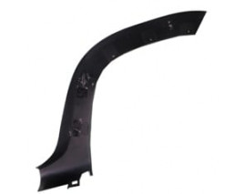 DACIA DUSTER- 10/17; ARKA ÇAMURLUK AĞZI PLASTİĞİ SAĞ (DODİK PLASTİĞİ) UZUN SİYAH (YAPIŞKANLI) (TW)