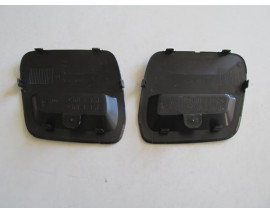 DACIA DUSTER- 18/24; ÖN TAMPON ÇEKİ DEMİRİ KAPAĞI SİYAH (SAĞ/SOL SET 2 PARÇA)